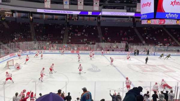 Agganis Arena, section: 104, row: N, seat: 16