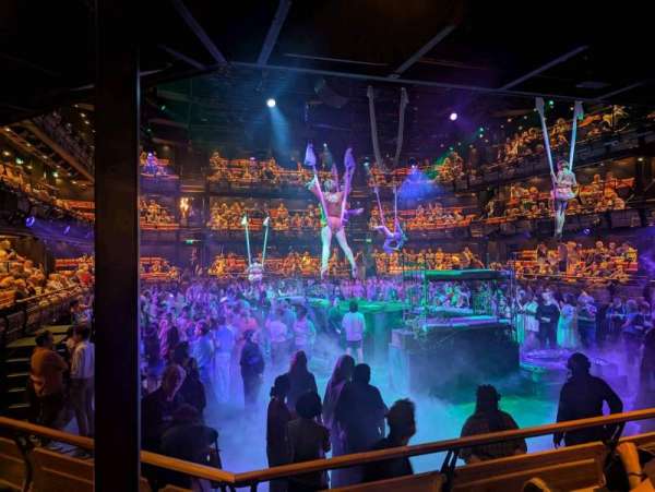 Bridge Theatre, section: stalls, row: dd, seat: 24