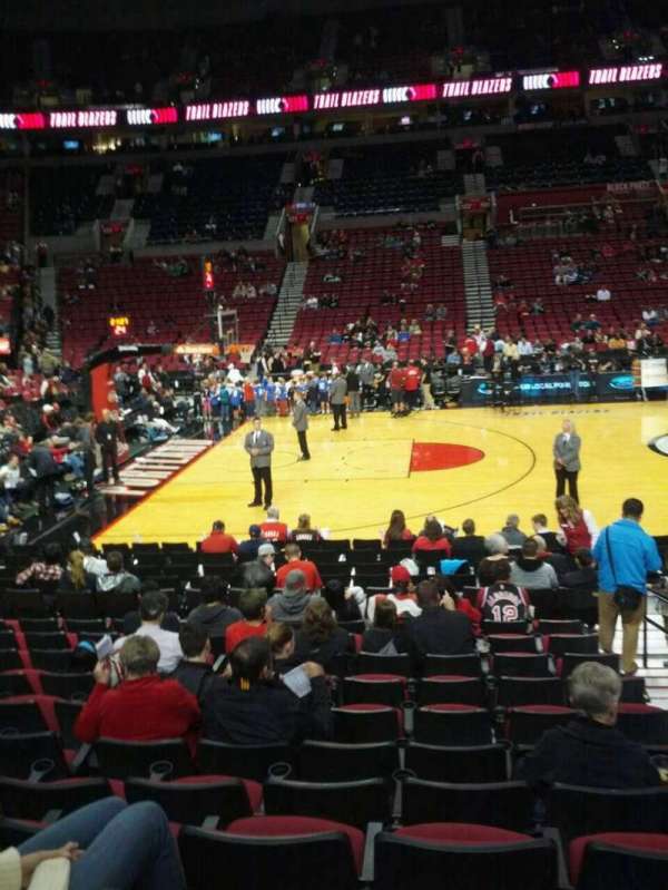 Moda Center, section: 113, row: l, seat: 3
