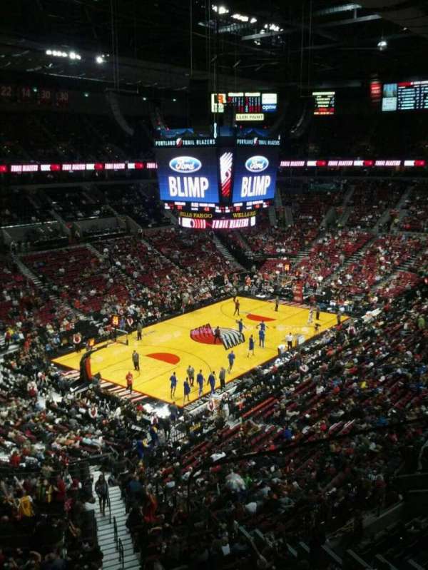 Moda Center, section: 306, row: b, seat: 2