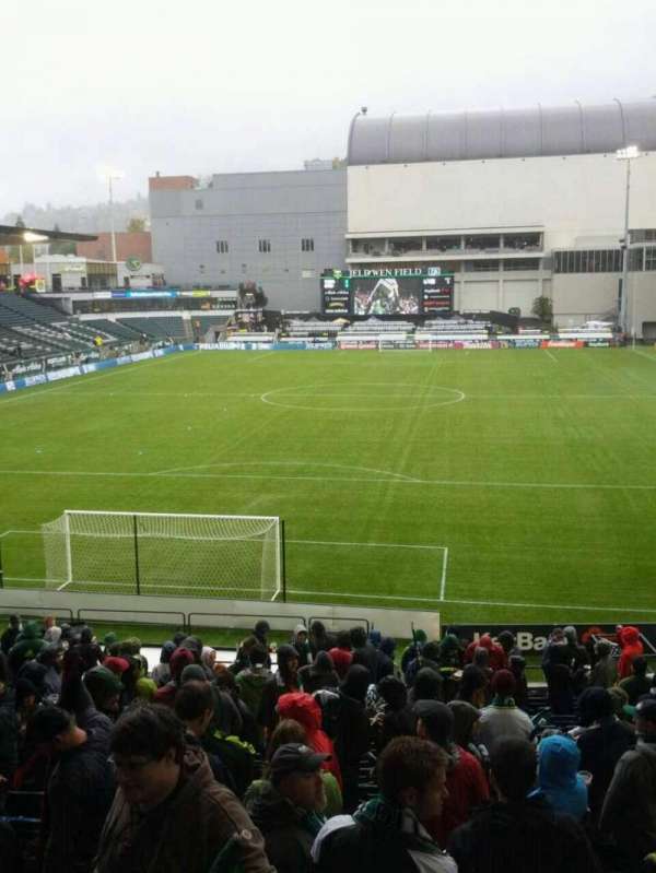 Providence Park, section: 108, row: r, seat: 9