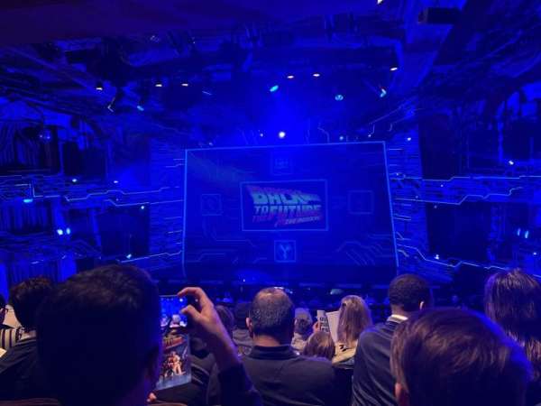 Winter Garden Theatre, section: Mezzanine RC, row: E, seat: 114