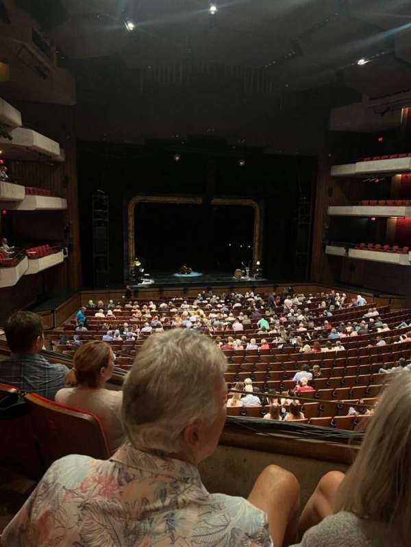 Carol Morsani Hall at the Straz, section: Mezzanine 3, row: A, seat: 102