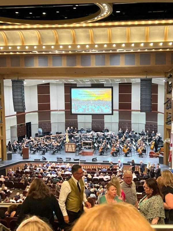 Mahaffey Theatre, section: Balcony B, row: 6, seat: 11