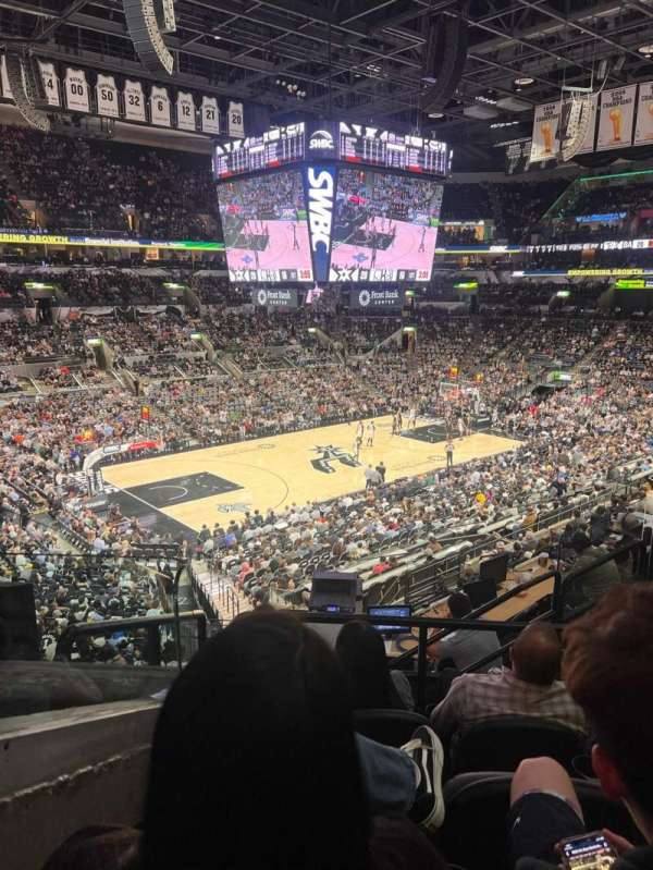 Frost Bank Center, section: 110, row: 32, seat: 10
