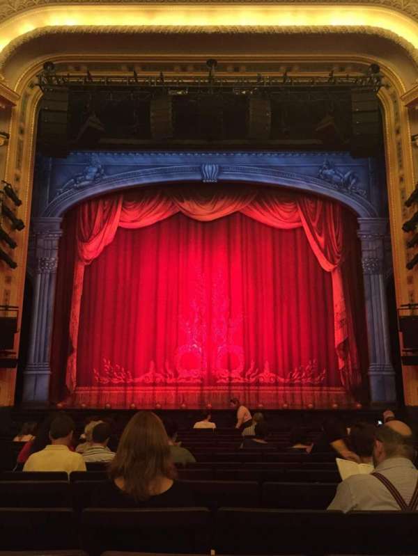 Hudson Theatre, section: Orchestra C, row: O, seat: 109