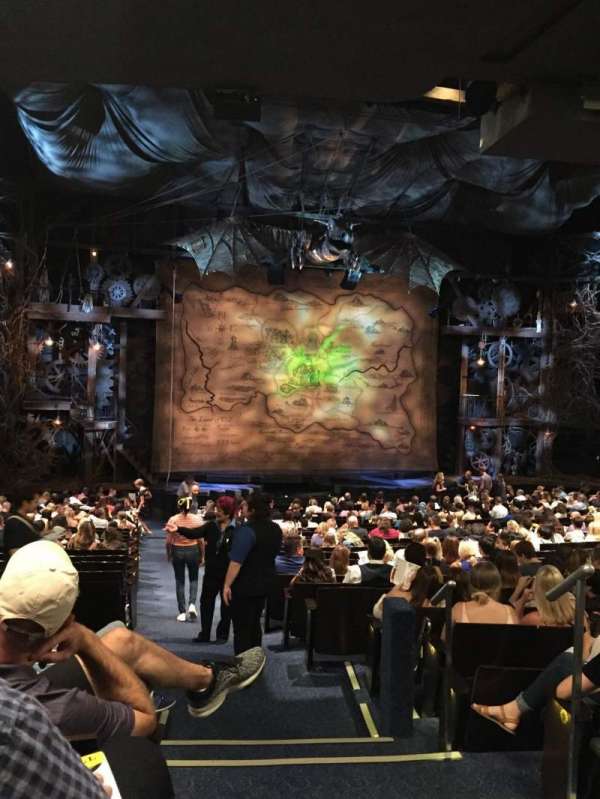 Gershwin Theatre, section: Orchestra L, row: V, seat: 1