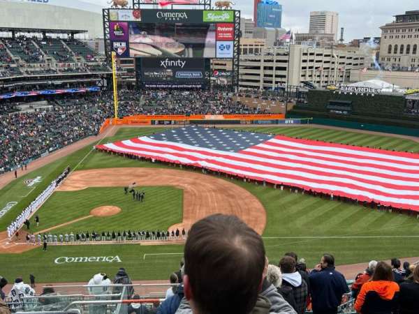 Comerica Park, section: 321, row: 12, seat: 18