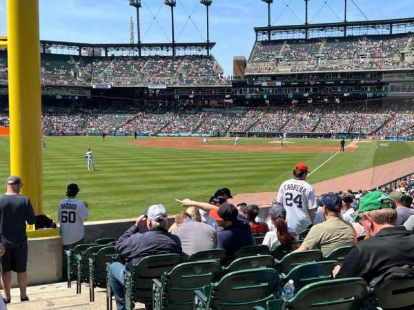 Comerica Park, section: 144, row: M, seat: 1