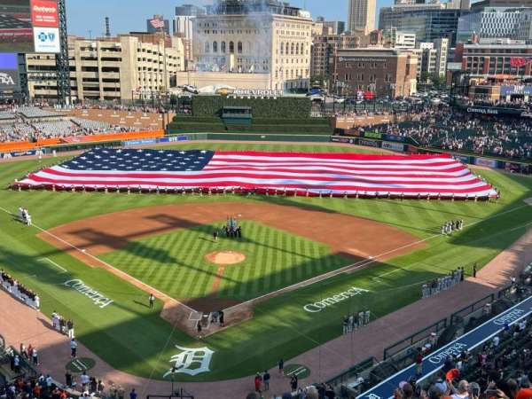 Comerica Park, section: 327, row: 5, seat: 5