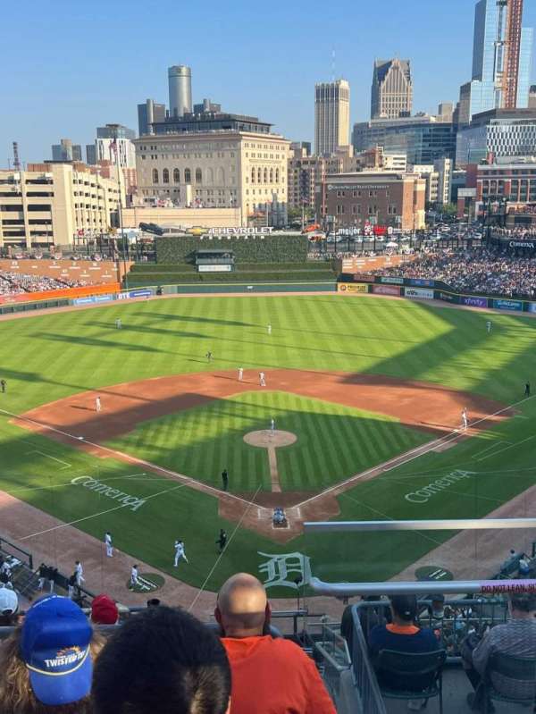 Comerica Park, section: 328, row: 4, seat: 5