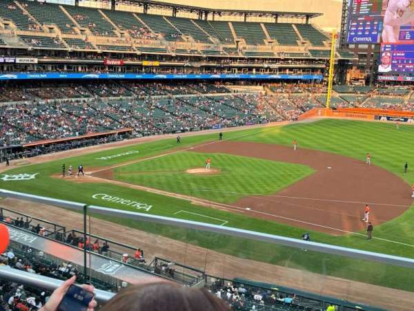 Comerica Park, section: 218, row: B, seat: 13