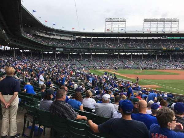 Wrigley Field, section: 231, row: 1, seat: 1