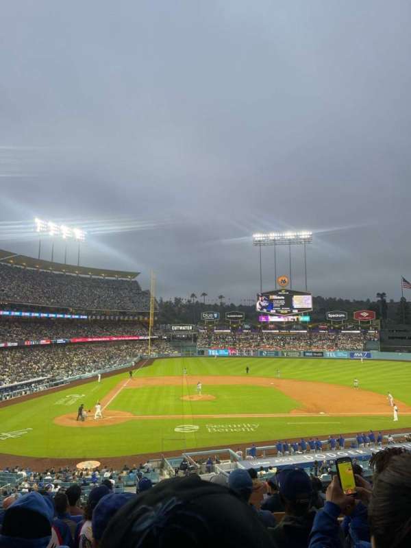 Dodger Stadium, section: 124LG, row: K, seat: 3