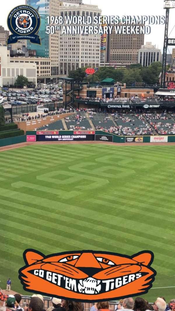 Comerica Park, section: 338, row: 13, seat: 16