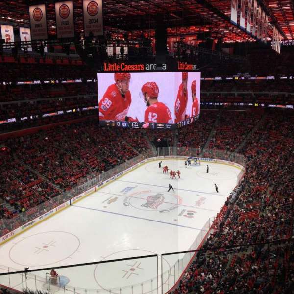 Little Caesars Arena, section: 230, row: 9, seat: 3