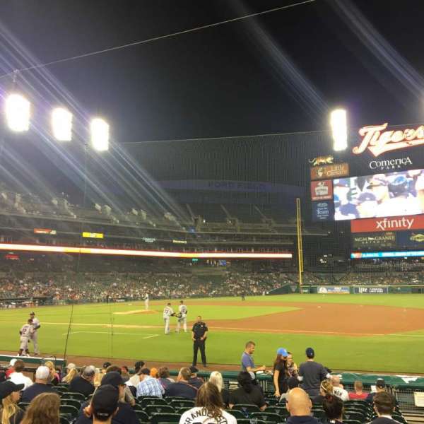 Comerica Park, section: 119, row: 15, seat: 3