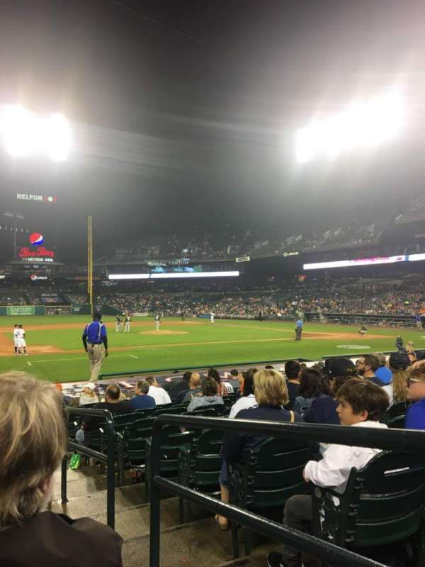 Comerica Park, section: 134, row: 10, seat: 1