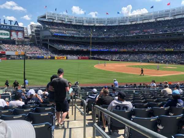 Yankee Stadium, section: 129, row: 21, seat: 1