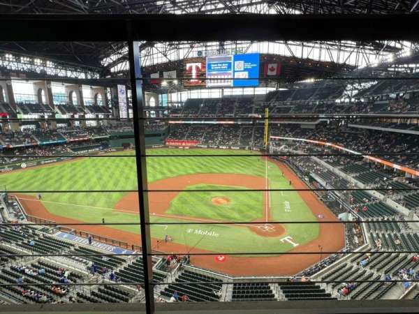 Globe Life Field, section: 213, row: 1, seat: 10