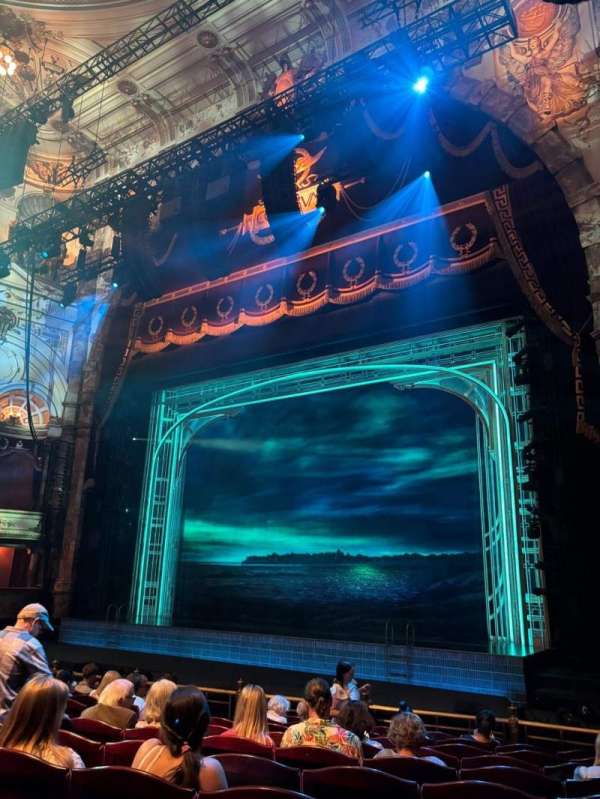 London Coliseum, section: Stalls, row: K, seat: 2