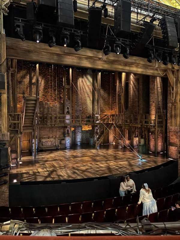 Victoria Palace Theatre, section: Royal Circle, row: A, seat: 33