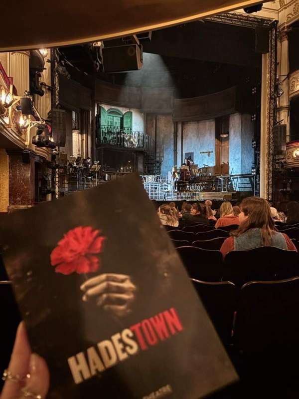 Lyric Theatre, West End, section: Stalls, row: Q, seat: 21