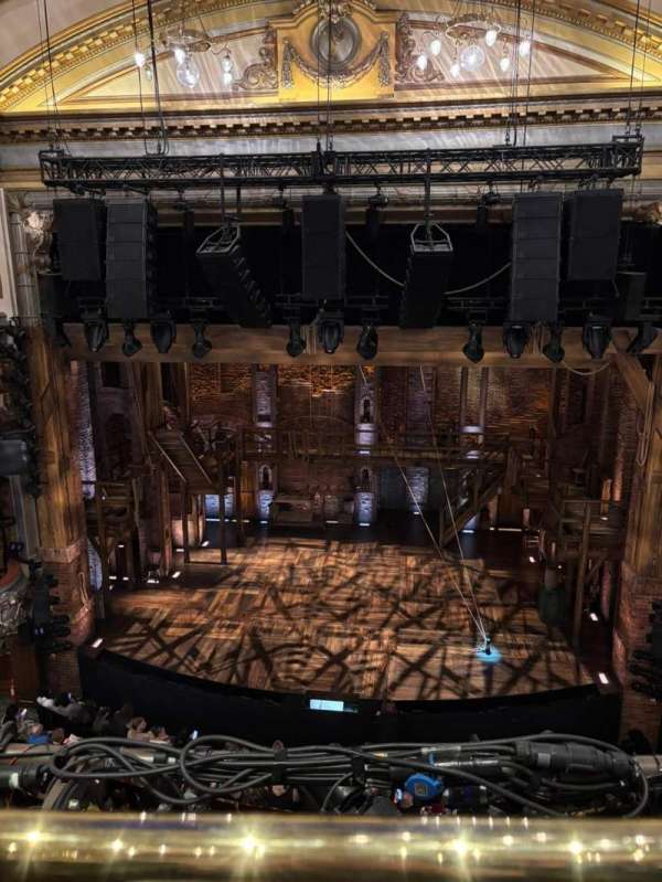 Victoria Palace Theatre, section: Grand Circle, row: A, seat: 18