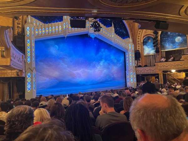Eugene O'Neill Theatre, section: Orchestra L, row: P, seat: 21