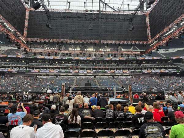Allegiant Stadium, section: A4, row: 10, seat: 17