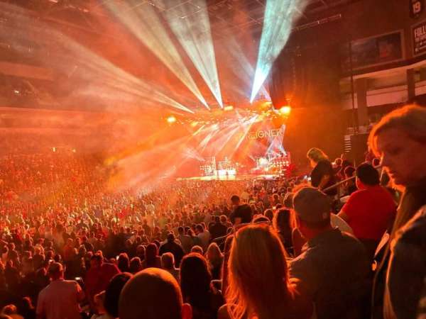 Denny Sanford Premier Center, section: 104, row: K, seat: 9