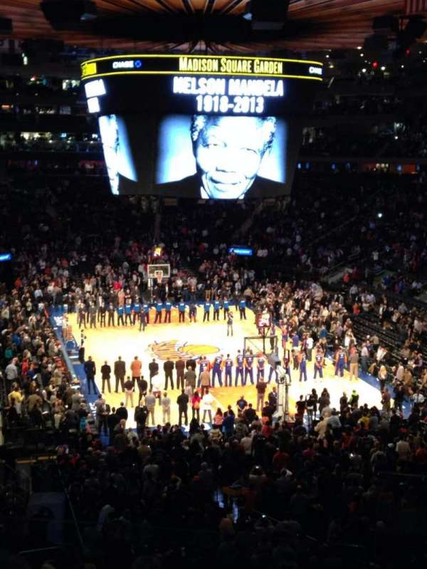 Madison Square Garden, section: 216, row: 3, seat: 23