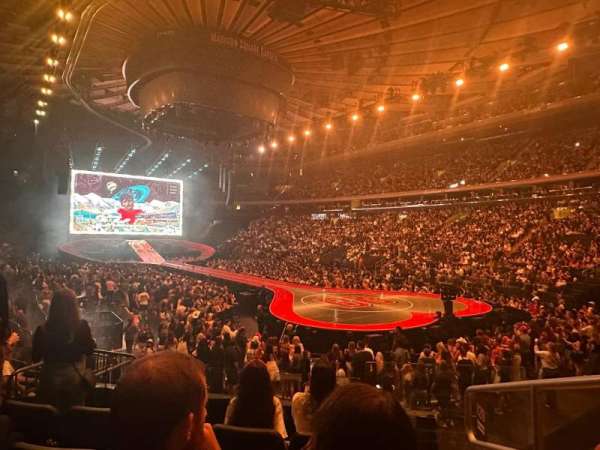 Madison Square Garden, section: 120, row: 9, seat: 17