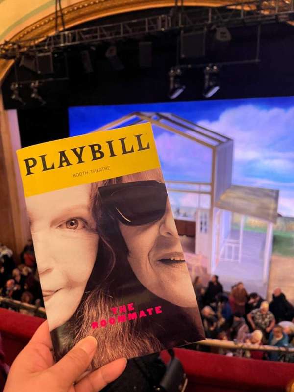 Booth Theatre, section: Mezzanine R, row: C, seat: 2