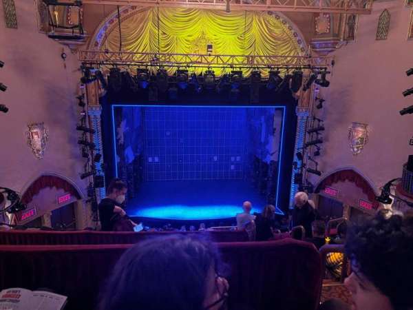 John Golden Theatre, section: Rear Mezzanine L, row: B, seat: 101