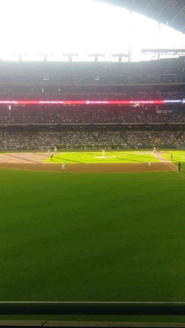 American Family Field, section: 234, row: 2, seat: 12