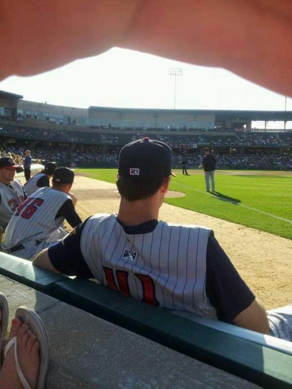 Victory Field, section: 121, row: A, seat: 7