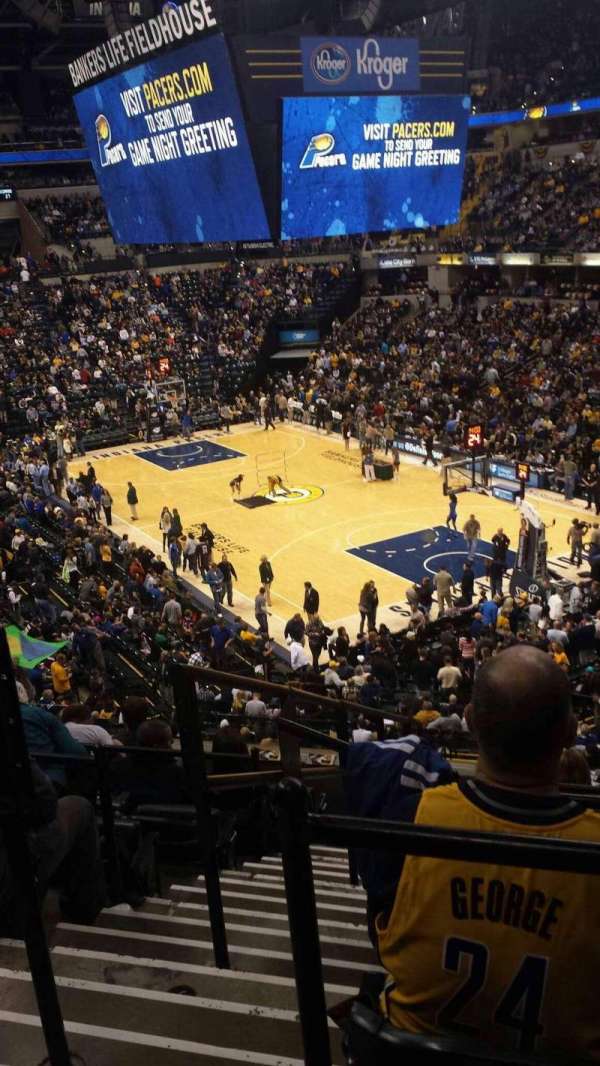 Gainbridge Fieldhouse, section: 14, row: 23, seat: 12