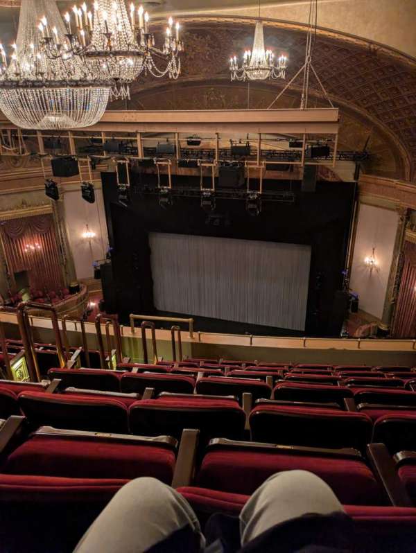 St. James Theatre, section: Balcony R, row: G, seat: 6