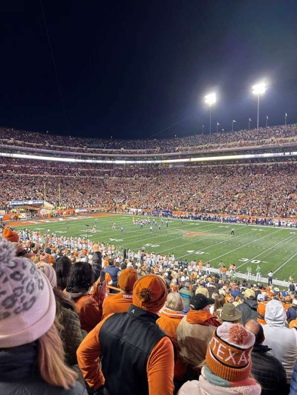 Texas Memorial Stadium, section: 3, row: 31, seat: 11