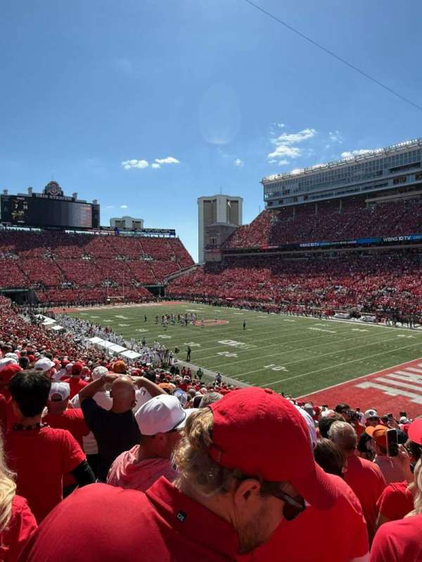 Ohio Stadium, section: 12A, row: 21, seat: 15