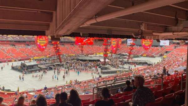Northwest Stadium, section: 227, row: 14, seat: 12