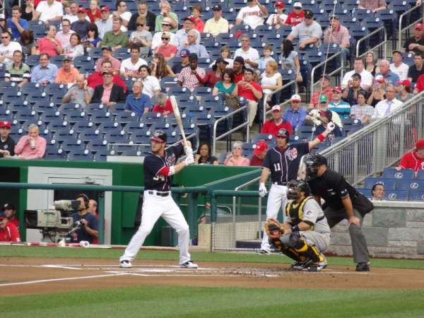 Nationals Park, section: 113, row: J, seat: 15