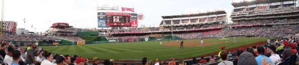 Nationals Park, section: 113, row: J, seat: 15