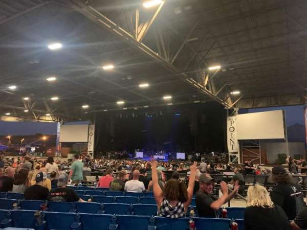 Hollywood Casino Amphitheatre, section: 205, row: JJ, seat: 20