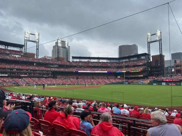 Busch Stadium, section: 134, row: 4, seat: 11