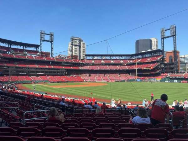 Busch Stadium, section: 133, row: 12, seat: 9
