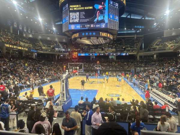 Wintrust Arena, section: 117, row: D, seat: 1
