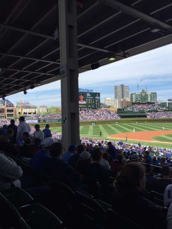 Wrigley Field, section: 214, row: 10, seat: 15