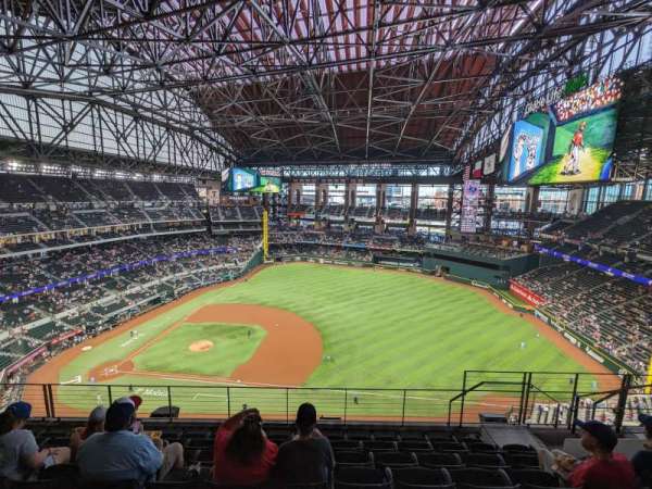 Globe Life Field, section: 318, row: 7, seat: 17